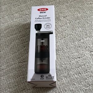 OXO Brew Black Manual Coffee Grinder